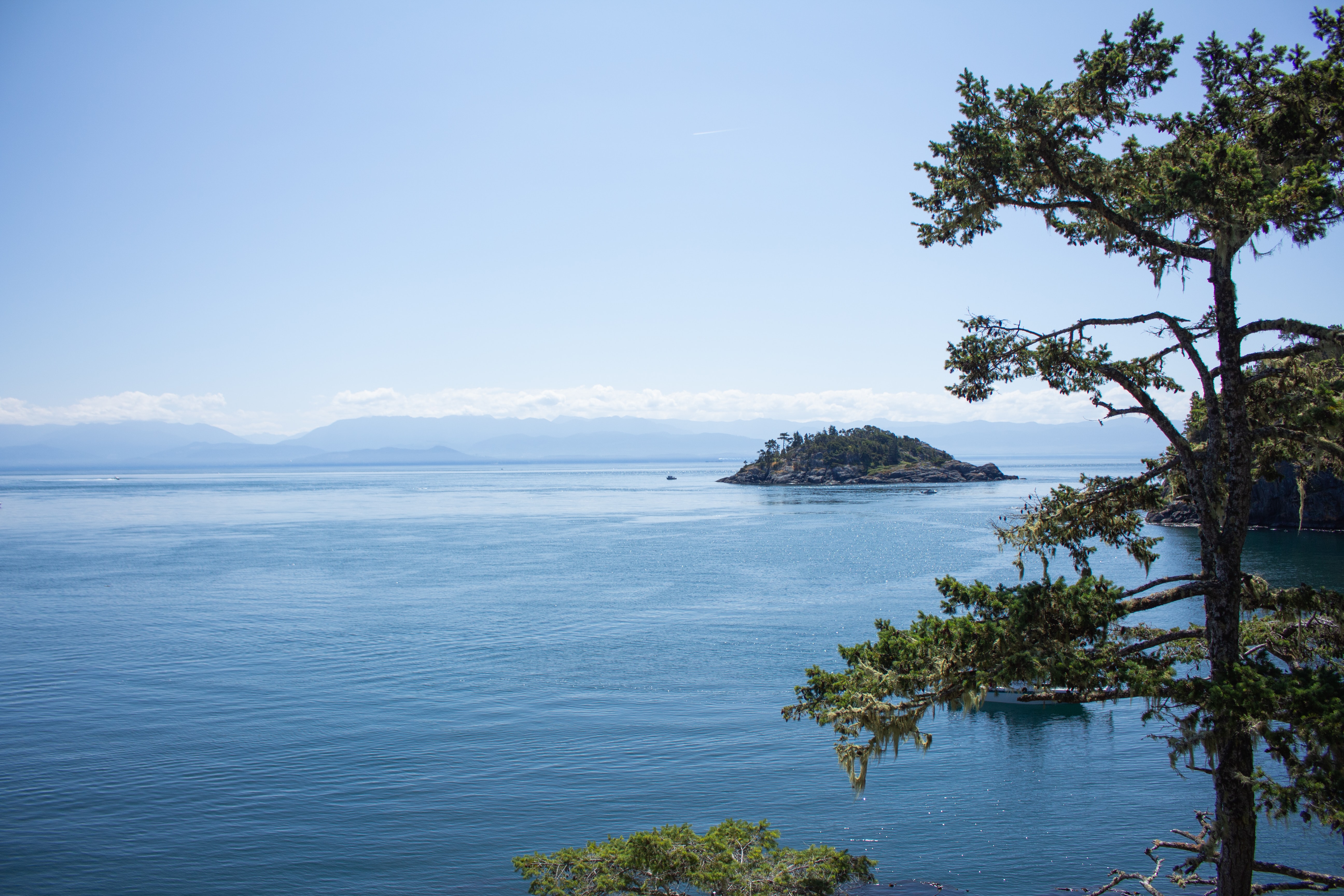 ocean with islands